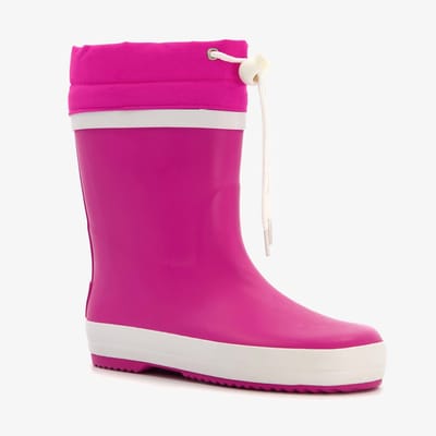 Mountain Peak kinder regenlaarzen - Roze - 100% stof- en waterdicht - Maat 23