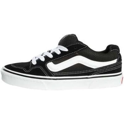VANS MN Caldrone SUEDE/MESH Heren Sneakers - BLACK/WHITE