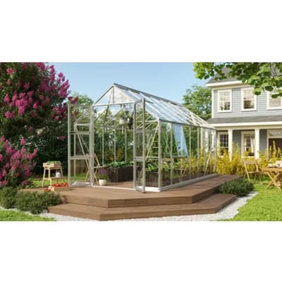 Vitavia Tuinkas Olymp 11500 - Veiligheidsglas 3mm - Aluminium - 257x449x254cm