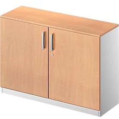 Schäfer Shop Genius Vleugeldeurkast TETRIS SOLID, 2 ordnerhoogten, b 1200 mm, afsluitbaar, met afdekplaat