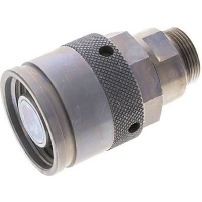 Stalen Hydraulische Koppeling Insteeknippel 28 mm L Snijring ISO 14540/8434-1 D M54 x 4