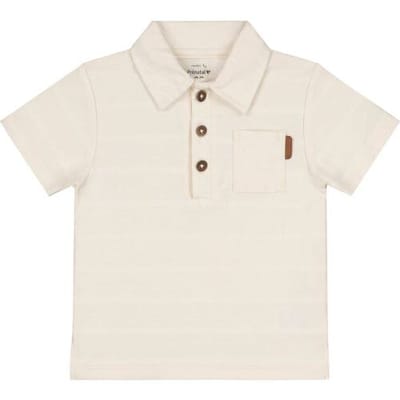 Prénatal baby polo Dark Off-White 56 heren