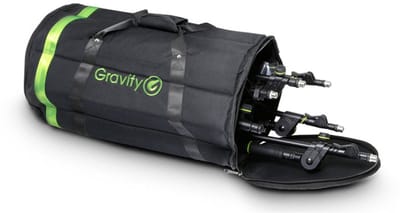 Gravity BGMS 6 SB Transporttasche für 6 kurze Mikrofonstative - Accessoires voor standaards