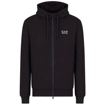 Capuchon sweaters Emporio Armani EA7 8NPM33 PJVRZ-0208 BLACK