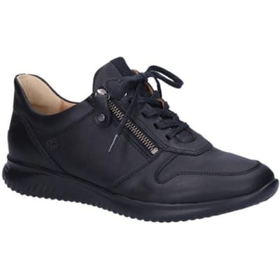Hartjes 162.1105/99 Sneakers - Leer - Dames - Zwart - Maat 38