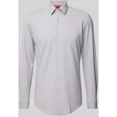 Slim fit zakelijk overhemd met kentkraag, model 'KENNO'