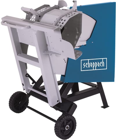 Scheppach Wipzaag HS550 - 3000W / 400V - Brandhoutzaag voor max. Ø17 cm hout & tot 100cm lengte hout - Geschikt voor hardhout & zachthout
