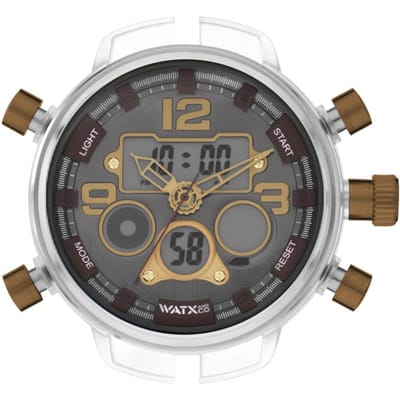 Horloge Watxandco Rwa2820. Doos, Kleur Bruin. Uniseks. black