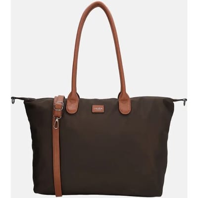 Charm London Buckingham Schoudertas 15,6 inch - Shopper - Laptoptas - Werktas - A4 - Praktisch - Donkerbruin