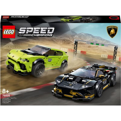 LEGO Speed Champions Lamborghini Urus ST-X & Lamborghini Huracán Super Trofeo EVO 76899