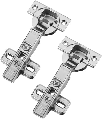 Set van 2 BLUM hoekscharnieren 71B3550 110° met automatische sluiting incl. montageplaat 173L6100