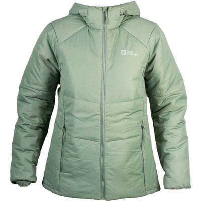 Jack Wolfskin Dames/Dames Bergland Jas (Groen)