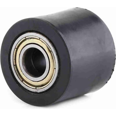 10mm Aandrijfketting Katrol Roller Slider Spanner Wielgeleider Voor Straatmotor Motorfiets Zwart