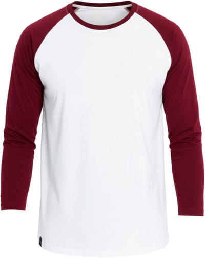 OMBRE Longsleeve - Regular Fit - Katoen - Lange Mouw Bordeaux L