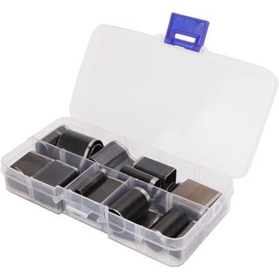Emporte-pièces en argile polymère 24 formes DIY Motif de perforation Étui en cuir Perforateur Outil pour cuir gray