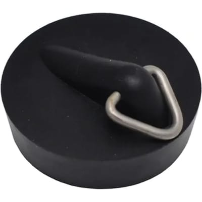 Sanivesk Plugstop + Triangel 38,5mm Kunststof Zwart 4pp