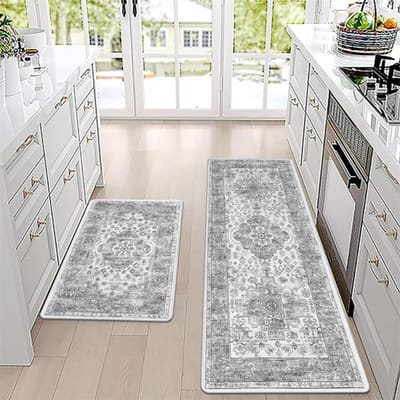 Machinewasbaar Retro Boho Keukenmat Wasruimte Antislip Vloermat Lange Stripmat Hal Loper Deurmat Woonkamer Sofa Kleed 1pc-40x120CM