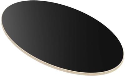 Houten Tafelblad - Werkblad Plaat - Meubel Maken - Krasbestendig Melamine - 70x40 cm - Zwart