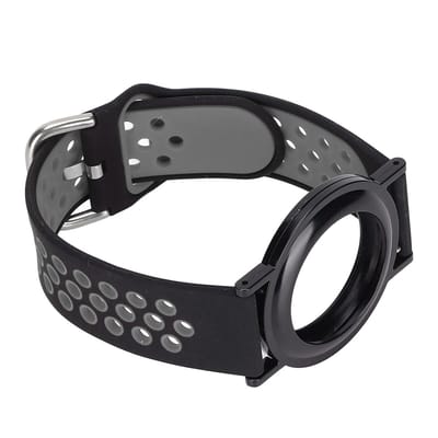 Dailygoods- Horlogebandhoes Slagvast - Siliconen/kunststof - Anti-kras - Zweetbestendig - Wasbaar - Geschikt voor IOS Locator 2021 - Smartwatchband