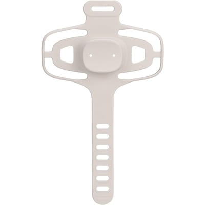 Siliconen Fiets Telefoonhouder met Verstelbare Band Schokbestendig Stabiel Smartphones Houder Universele Compatibiliteit Zwart Beige