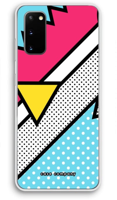 Case Company® - Hoesje geschikt voor Samsung Galaxy S20 hoesje - Pop Art #3 - Soft Cover Telefoonhoesje - Bescherming aan alle Kanten en Schermrand