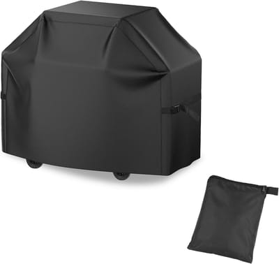 Famanu – Grote waterdichte barbecuehoes - universele grillhoes van 420D Oxford - weerbestendig en robuust - 117 x 61 x 117 cm
