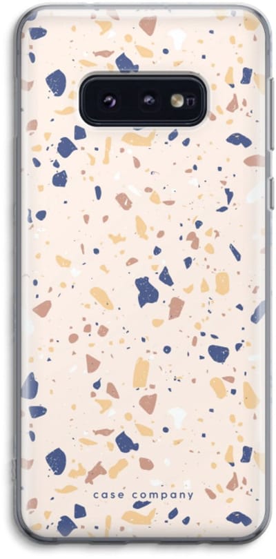 Case Company® - Hoesje geschikt voor Samsung Galaxy S10e hoesje - Terrazzo N°23 - Soft Cover Telefoonhoesje - Bescherming aan alle Kanten en Schermrand