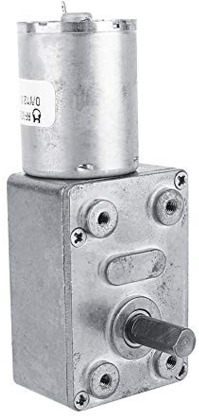 Shopcentral Hoge Koppel Motor - Elektrische Motor - Compact ontwerp - 6 RPM - Voor kleine toepassingen - Ideaal voor hobbyprojecten
