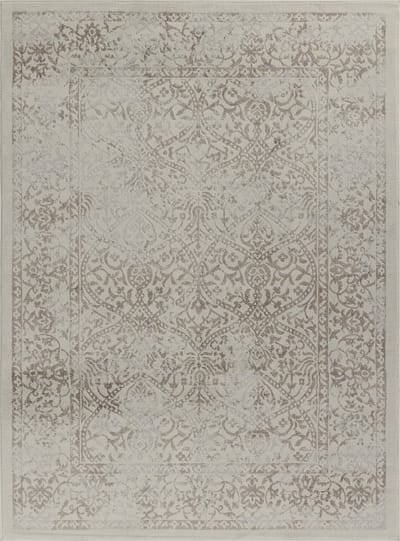 SURYA - HAZEL Vintage Oosters Bruin/Ivoor Tapijt