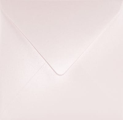 Metallic (parelmoer) roze enveloppen vierkant K4-153 - 153 x 153 mm - 25 stuks - NK natgelijmde - 120 gram - Aster Metallic - Netuno