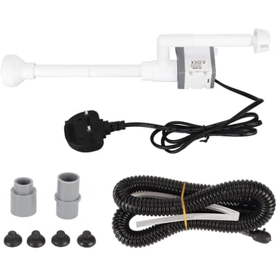 Vis Aquarium Filterpomp Stil Watercirculatie Corrosie Preventie Aquarium Zuurstofpomp voor Vis VK black