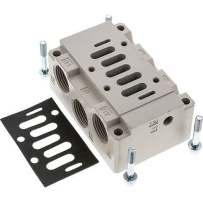Basisplaat ISO 5599-1 Maat 2 G 3/4''