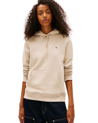 Tommy Hilfiger Regular Small Flag Logo Hoodie Dames