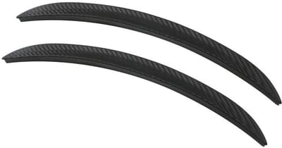 Dailygoods- Fender Flare 33 cm - 3D Koolstofvezel - Wielspatbord Strips - Anticollision - Eenvoudig te installeren - Inclusief dubbelzijdige tape