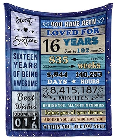 Verjaardagscadeaus voor 16-jarigen - Originele geschenken voor jongens en meisjes