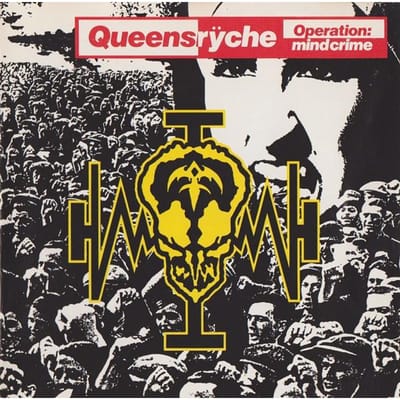 CD QUEENSRYCHE Operation Mindcrime CDP7486402 EMIMANHATTAN 1988 US Metal Occasion yellow