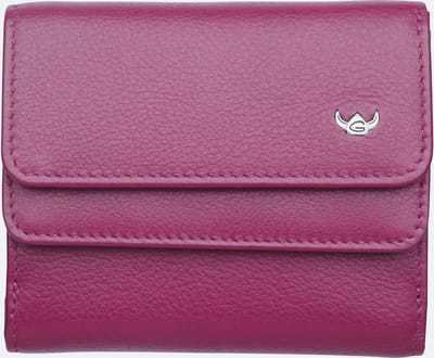 Golden Head Leren portemonnee Madrid RFID Protect Überschlagbörse 1176 Fuchsia paars