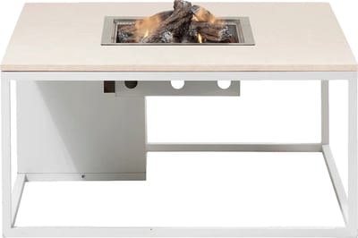 Cosi Cosiloft 100 Vuurtafel White / Stone Look 100 x 100 cm