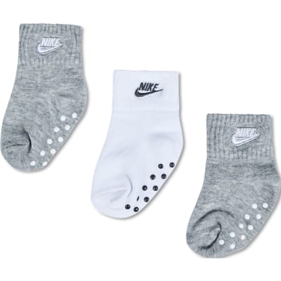 Nike Futura Infant Sokken Unisex - Grijs - Maat 1 - 2 YEARS - Katoen