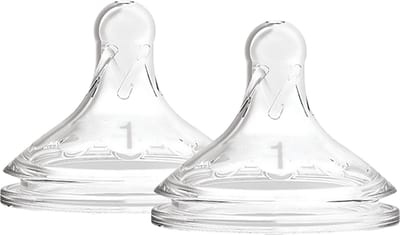 Dr. Brown's Options+ Flesspeen - Fase 1 - Brede halsfles - 2 stuks