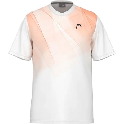 Head Racket Topspin T-shirt Met Korte Mouwen Wit 2XL Man