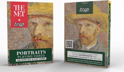 Lingo - De MET/The Metropolitan Museum of Art collectie portretten speel- en educatieve kaarten | leer de MET-collectie portretten woordenschat op een leuke en eenvoudige manier | reis kunst flashcards met Key Trivia | 52 essentiële portretten