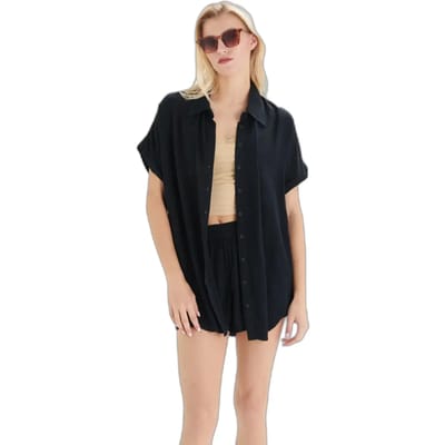 Dameshemd met korte mouwen 24 Colours