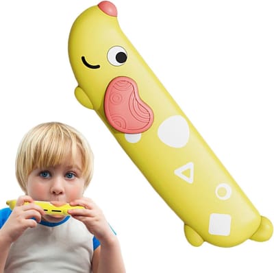 Mondharmonica Speelgoed - Muziek Speelgoed - Muzikale Ontwikkeling - Veilig Glad Afgewerkt - 18.7 cm - Meerkleurig