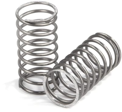 Compressieveren Set - Drukveren RVS - Apparatuur Reparatie - Hoge Elasticiteit - 4 Stuks 30mm - Zilverkleurig