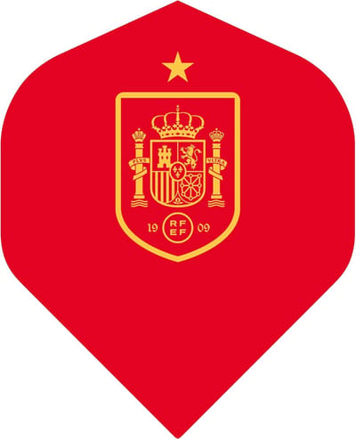 Dartvluchten voor Internationale Voetbalteams | Standaard Maat Dart Vleugels
