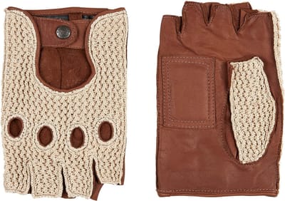 Laimböck Dakota crochet heren autohandschoenen  - maat 8
