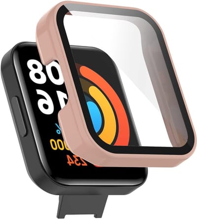 Beschermende TPU Hoes met Schermbeschermer voor Redmi Watch 2 en Lite - Duurzame Armor Case voor Smartwatch