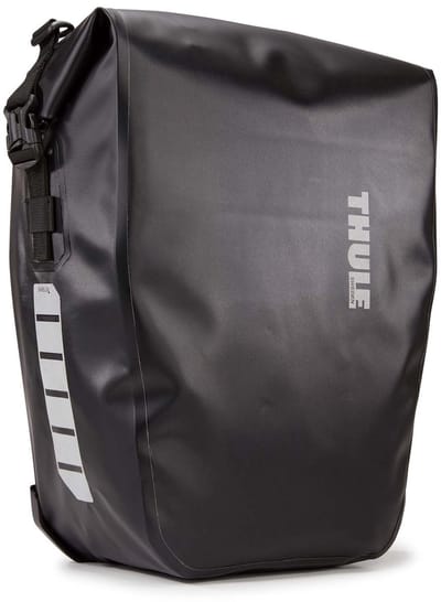 Thule Shield fietstas - Zwart - 25l inhoud - set van 2 stuks 50l inhoud totaal