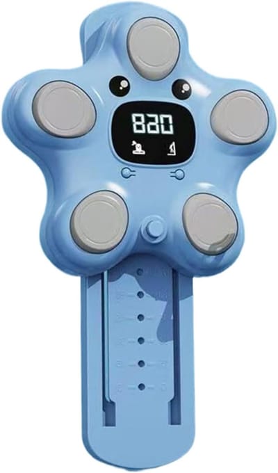 Springtrainer - Hoogte trainer - Fitness verbeteren - Slimme touch teller - 31x19x8 cm - Blauw